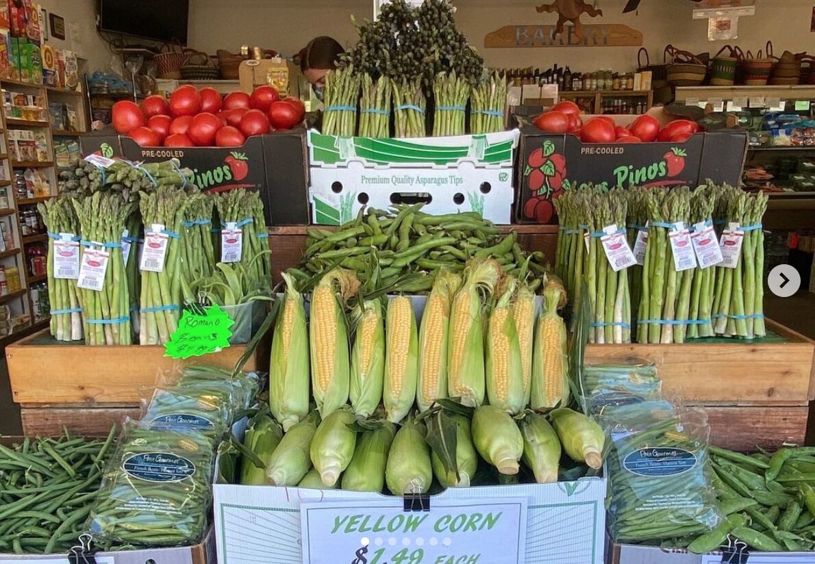 Vegetable display